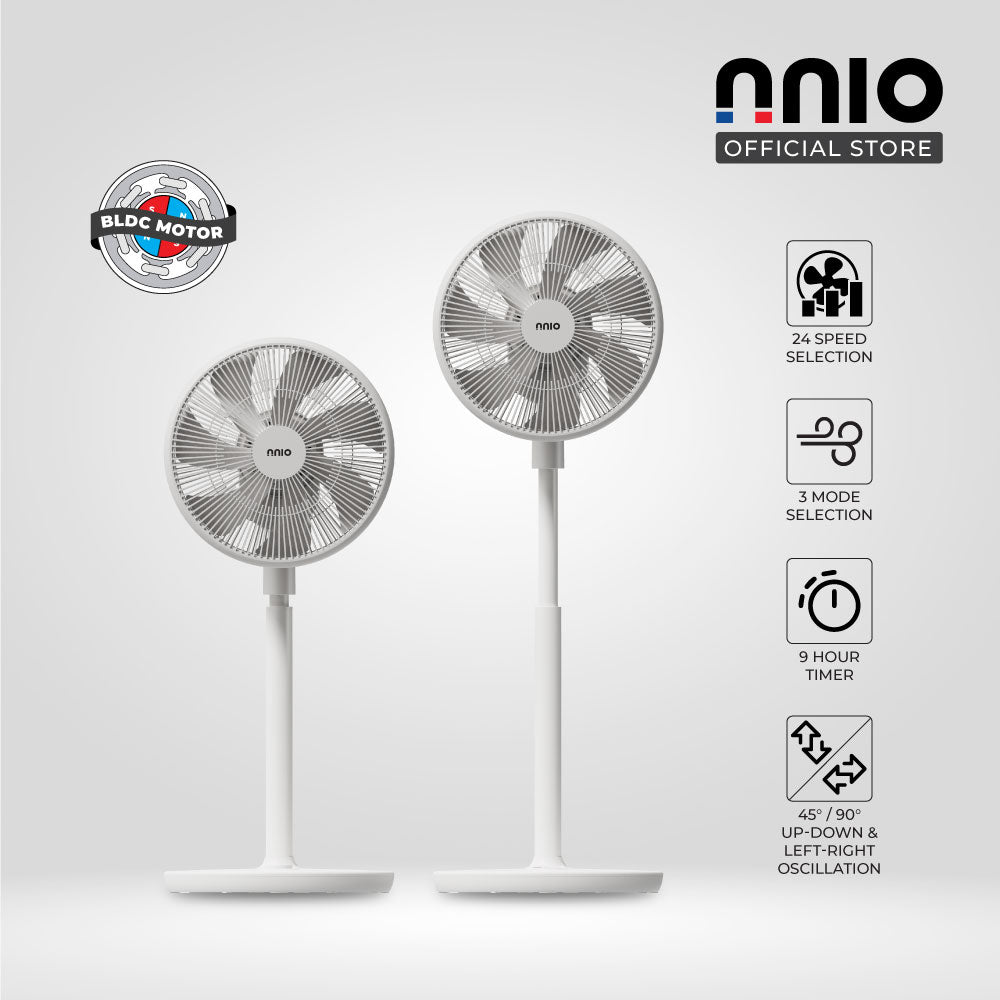 14'' BLDC Stand Fan With Remote (N1400DCSFR)