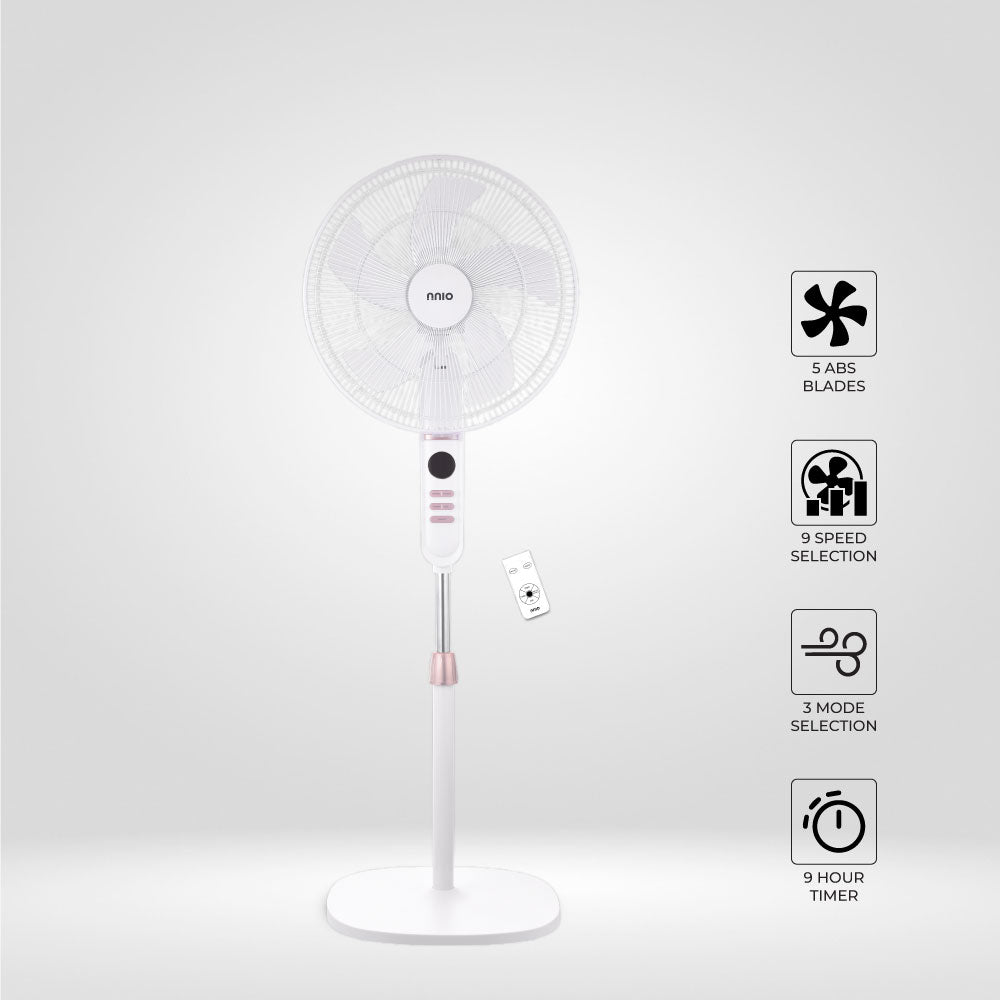 16" DC Stand Fan with Remote (N1600DCSFR)