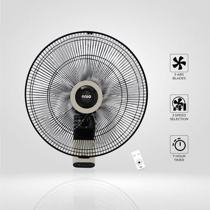 16" Wall Fan with Remote (N1640WFR)