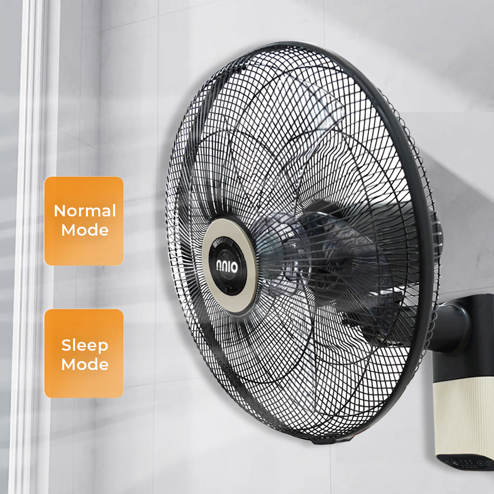 16 inch digital wall fan 2 modes-7 hour timer