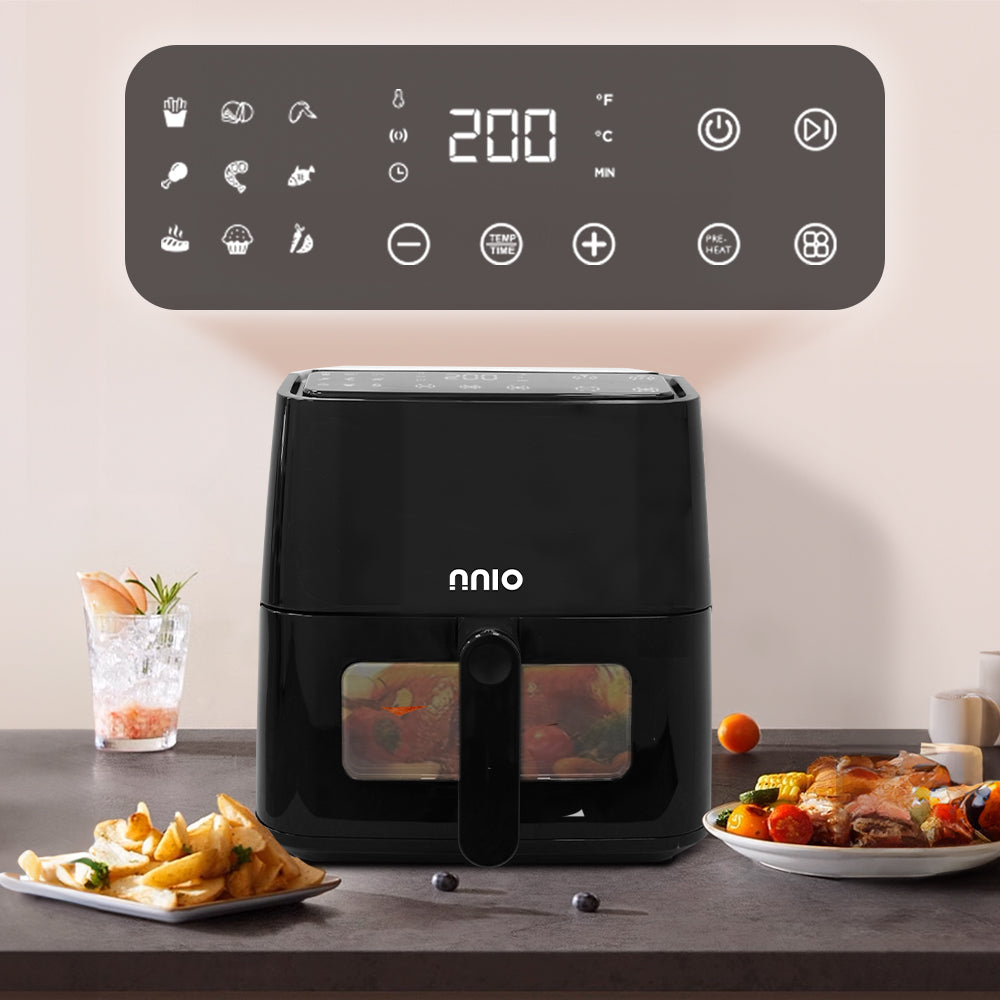 nnio air fryer digital menu